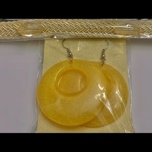 Earrings and hairband set